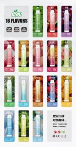 LIMI 8000口發光大容量拋棄式一次性電子煙（可充電）🔥台灣現貨🔥