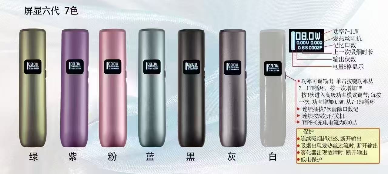 cf103ca61194f3f2c9d8c104eda362f4.jpg LIMI 六代智能調壓電子煙主機|7-15W 功率自由調節・高清顯示螢幕升級版:圖片 1